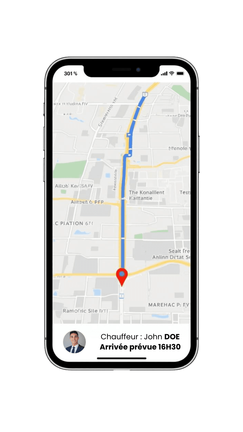 Mockup application Wonderdrive